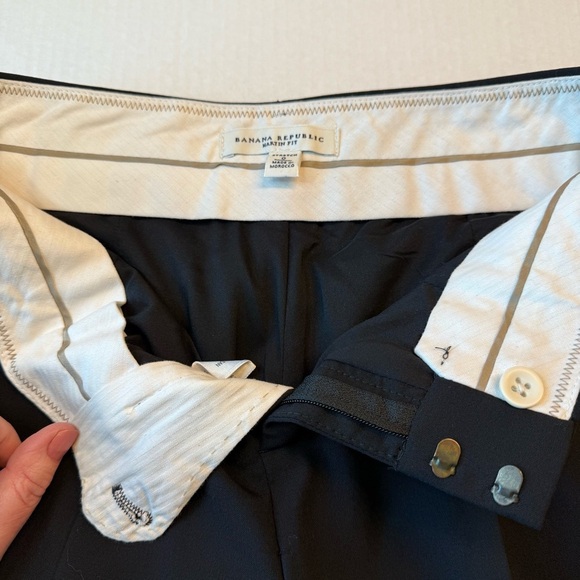 Banana Republic Black Pantsuit Classic Straight-Leg - Picture 2 of 4